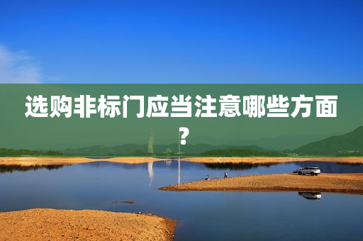 选购非标门应当注意哪些方面？