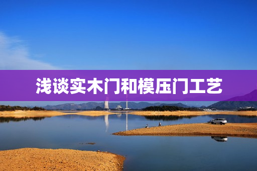 浅谈实木门和模压门工艺