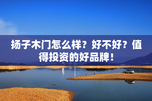 扬子木门怎么样？好不好？值得投资的好品牌！