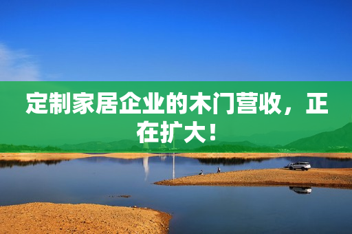 定制家居企业的木门营收，正在扩大！