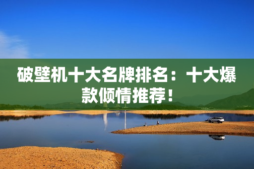 破壁机十大名牌排名：十大爆款倾情推荐！