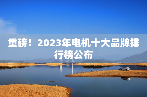 重磅！2023年电机十大品牌排行榜公布