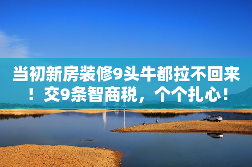当初新房装修9头牛都拉不回来！交9条智商税，个个扎心！