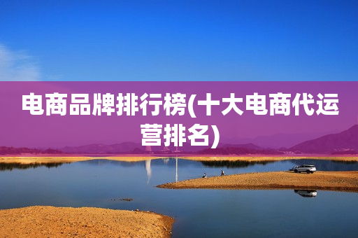 电商品牌排行榜(十大电商代运营排名)